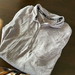 Nike dry-fit running zip up, long sleeves, color- lilac, size small, used.